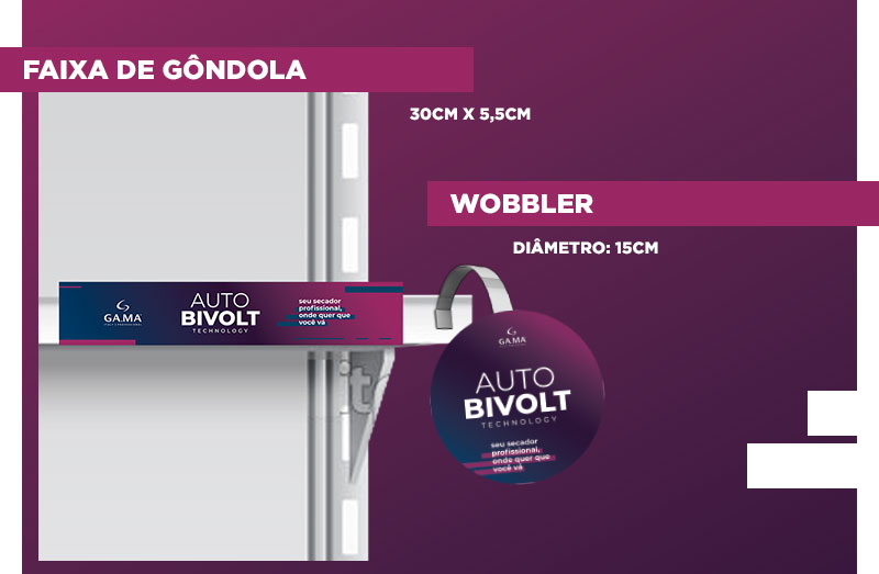 Material de PDV Auto Bivolt 2020